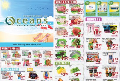 Oceans Fresh Food Market (Mississauga) Flyer July 8 to 14