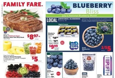 Family Fare (MI) Weekly Ad Flyer July 9 to July 16