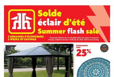 Home Hardware (QC) Summer Flash Sale Flyer July 7 to 20