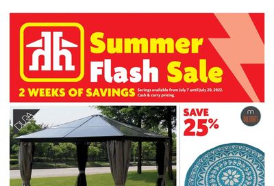 Home Hardware (BC) Summer Flash Sale Flyer July 7 to 20