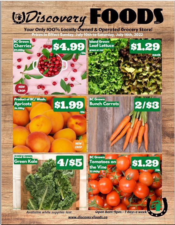Discovery Foods Flyer July 10 to 16