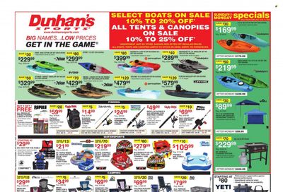 Dunham's Sports Weekly Ad Flyer July 10 to July 17