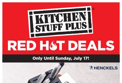 Kitchen Stuff Plus Red Hot Deals Flyer July 11 to 17