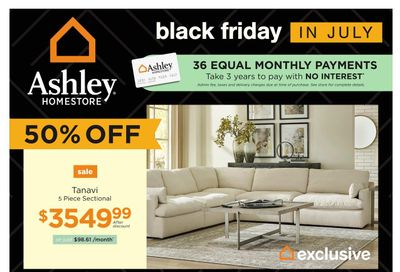 Ashley HomeStore (ON) Flyer July 12 to August 1