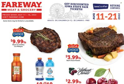 Fareway (IA) Weekly Ad Flyer July 11 to July 18