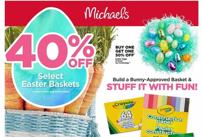 Michaels Weekly Ad & Flyer April 3 to 9