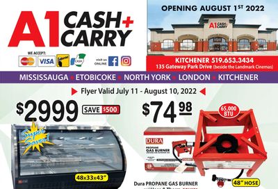 A-1 Cash and Carry Flyer July 11 to August 10