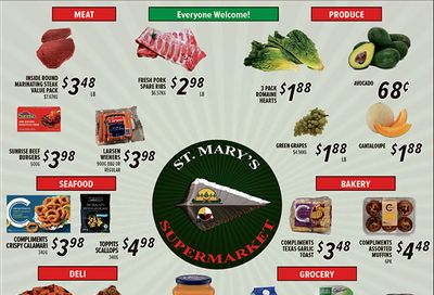 St. Mary's Supermarket Flyer July 13 to 19