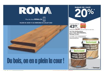 Rona (QC) Flyer July 14 to 20