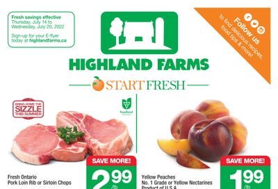Highland Farms Flyer July 14 to 20