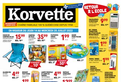Korvette Flyer July 14 to 20
