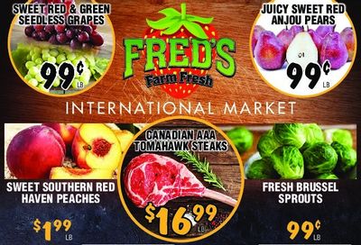 Fred's Farm Fresh Flyer July 13 to 19