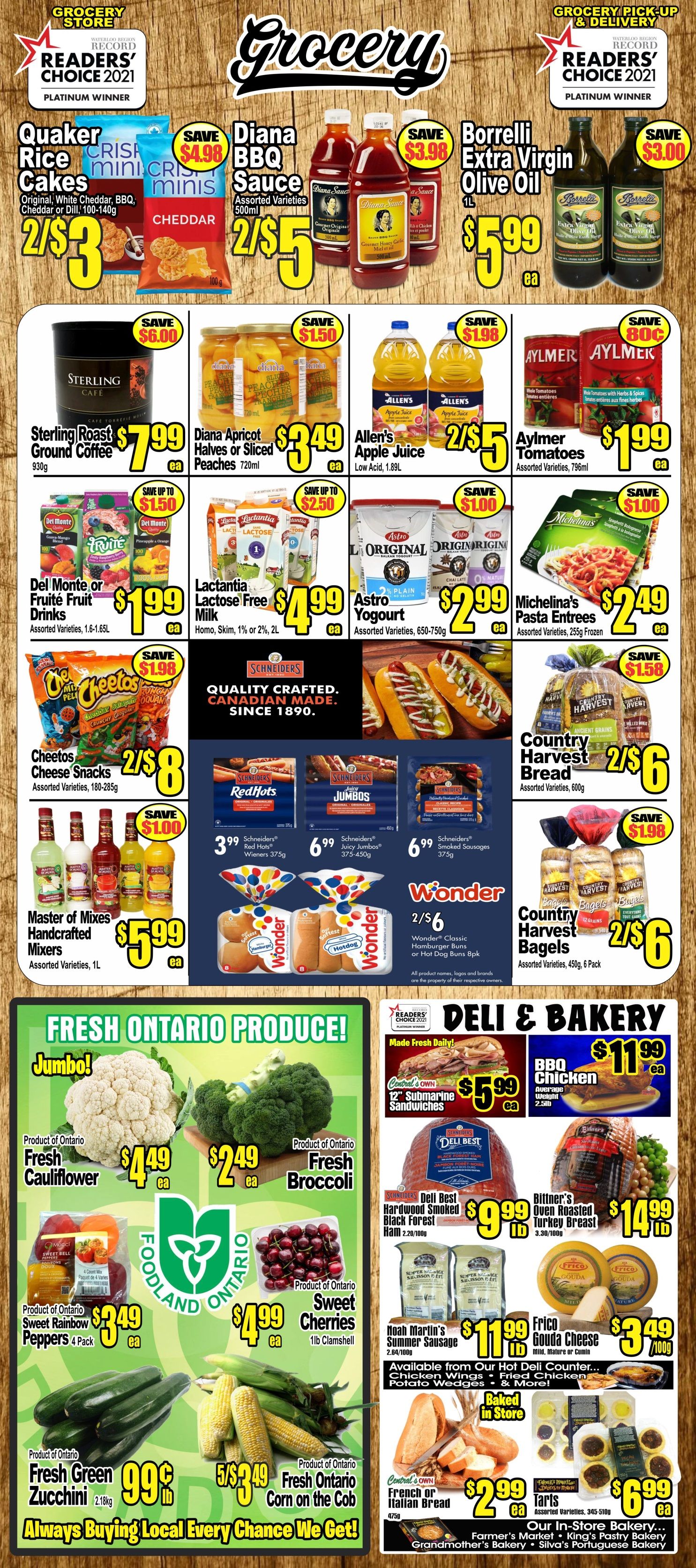 Central Fresh Market Flyer July 14 to 21