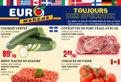 Euro Marche Flyer July 14 to 20