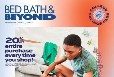 Bed Bath & Beyond Weekly Ad Flyer July 14 to July 21