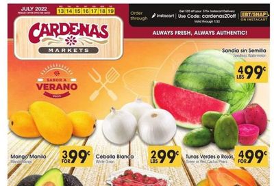 Cardenas (CA, NV) Weekly Ad Flyer July 14 to July 21