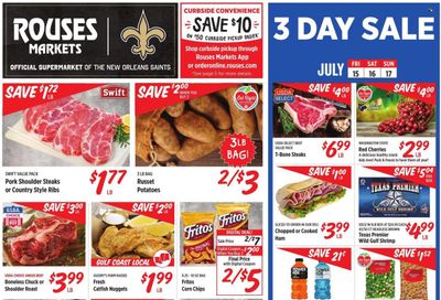 Rouses Markets (AL, LA, MS) Weekly Ad Flyer July 14 to July 21