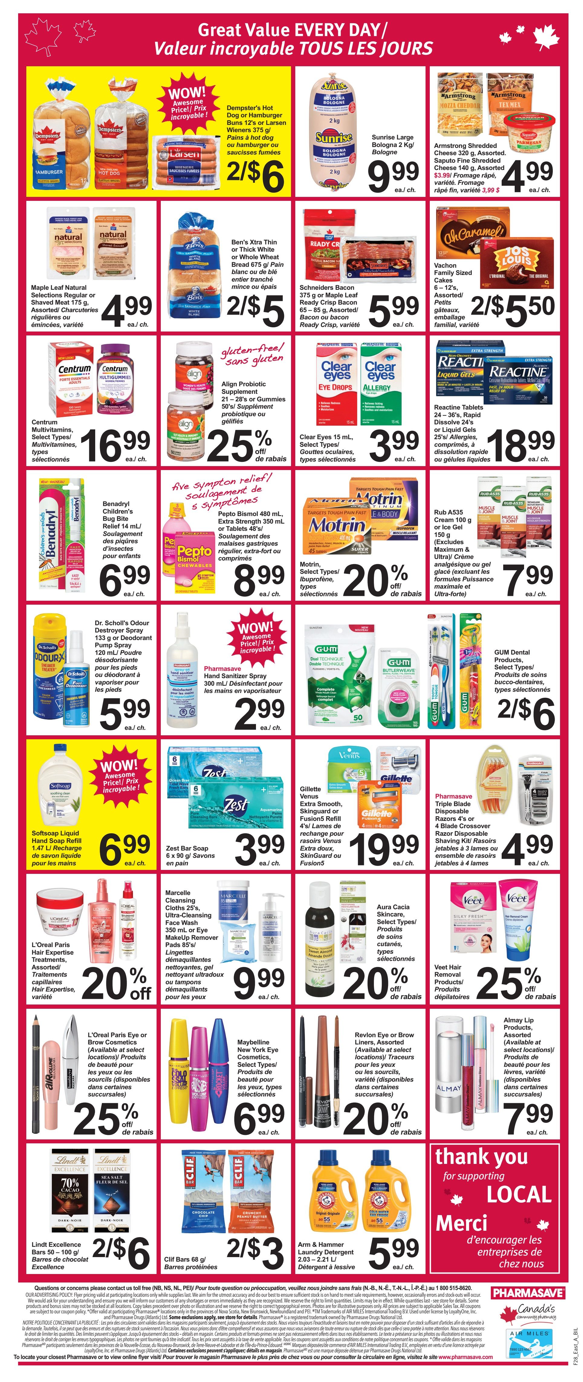 Pharmasave (NB) Flyer July 15 to 21