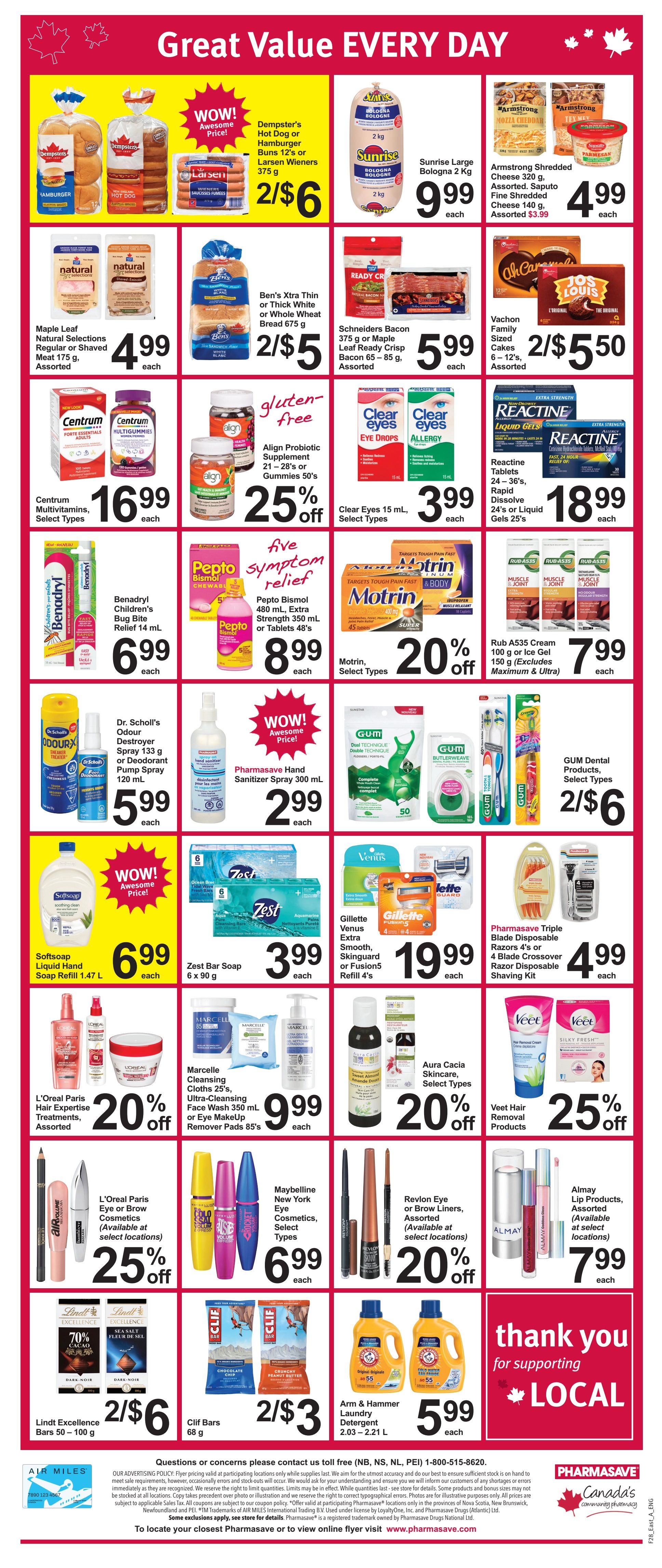 Pharmasave (Atlantic) Flyer July 15 to 21