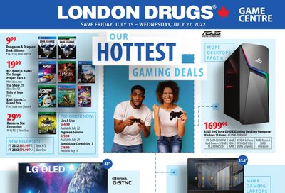 London Drugs Our Hottest Gaming Deals Flyer July 15 to 27