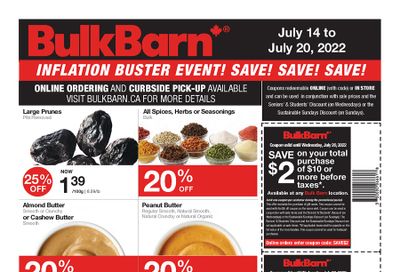 Bulk Barn Flyer July 14 to 20
