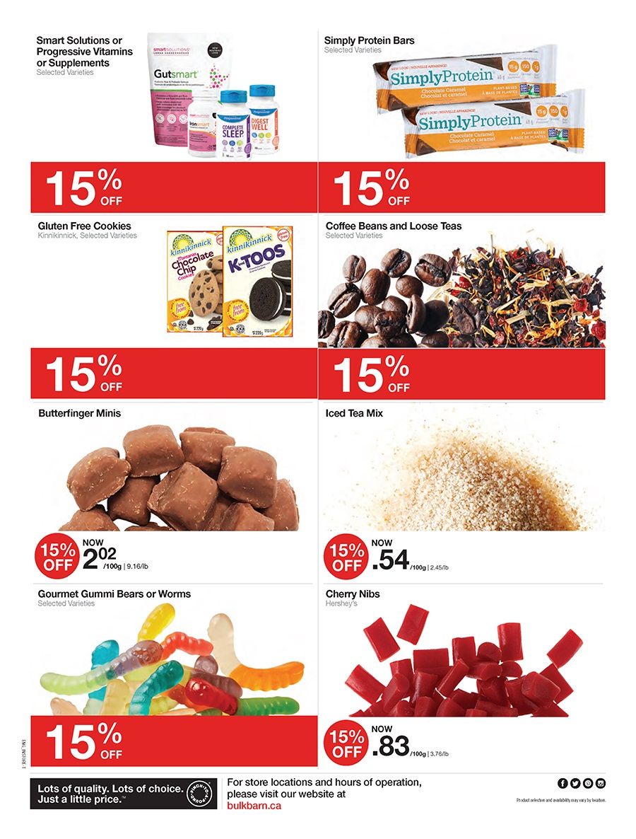 Bulk Barn Flyer July 14 to 20