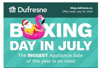 Dufresne Flyer July 15 to 25