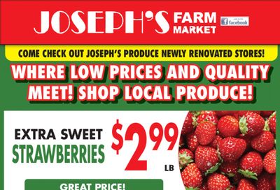Joseph's Farm Market Flyer July 14 and 15