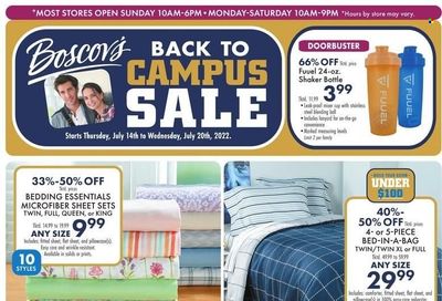 Boscov's (CT, DE, MD, NJ, NY, PA) Weekly Ad Flyer July 14 to July 21