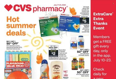 CVS Pharmacy Weekly Ad Flyer July 14 to July 21