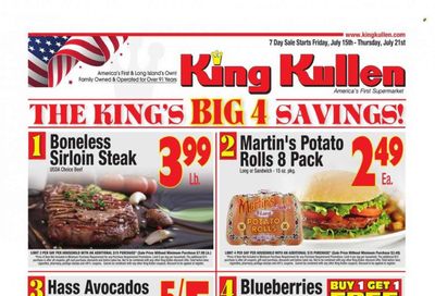 King Kullen (NY) Weekly Ad Flyer July 14 to July 21