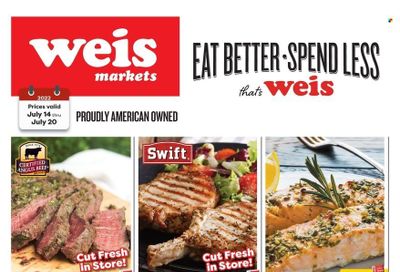 Weis (MD, NY, PA) Weekly Ad Flyer July 14 to July 21