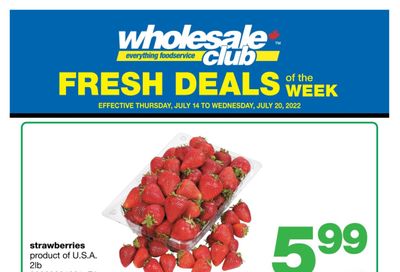 Wholesale Club (ON) Fresh Deals of the Week Flyer July 14 to 20