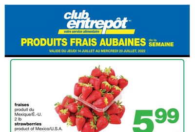 Wholesale Club (QC) Fresh Deals of the Week Flyer July 14 to 20