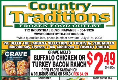 Country Traditions Flyer July 14 to 21