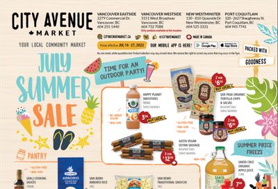 City Avenue Market Flyer July 14 to 27