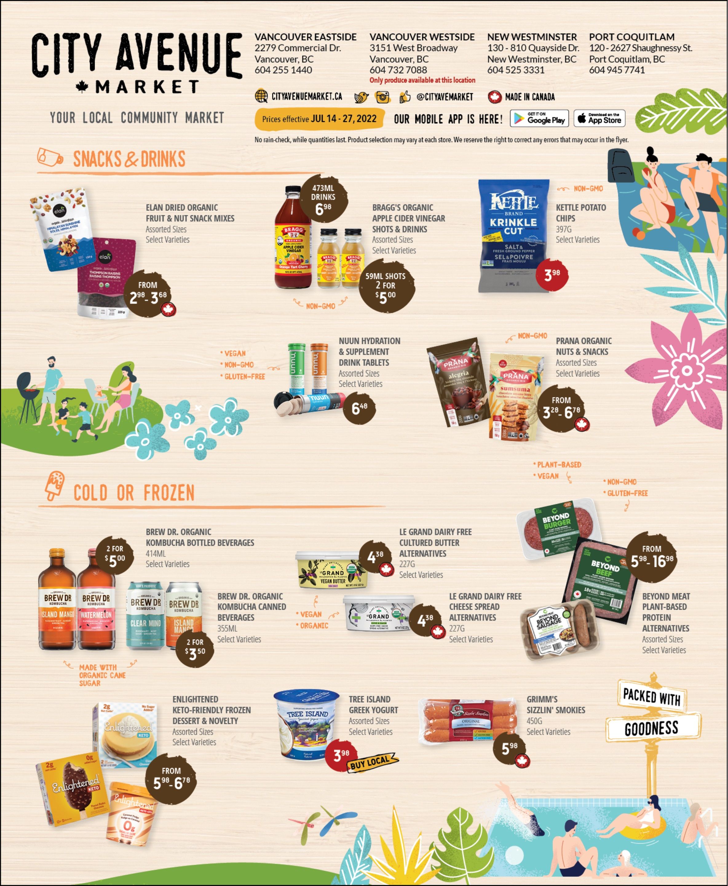 City Avenue Market Flyer July 14 to 27