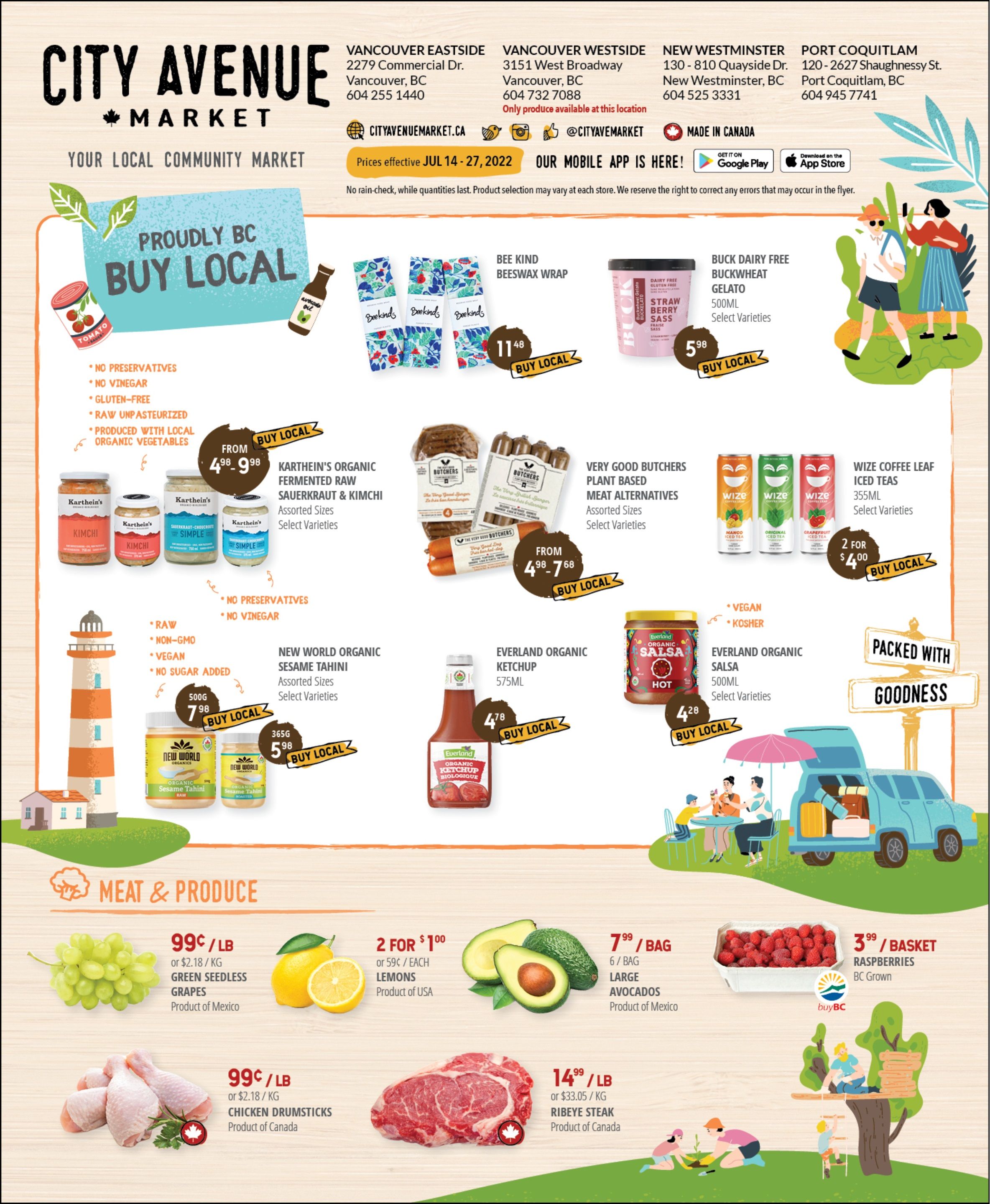 City Avenue Market Flyer July 14 to 27