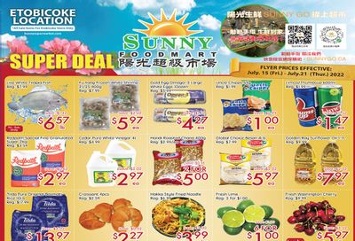 Sunny Foodmart (Etobicoke) Flyer July 15 to 21