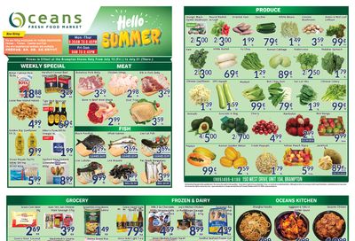 Oceans Fresh Food Market (Brampton) Flyer July 15 to 21