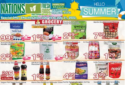 Nations Fresh Foods (Hamilton) Flyer July 15 to 21