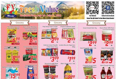 Fresh Value Flyer July 15 to 21