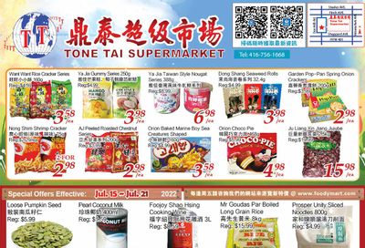 Tone Tai Supermarket Flyer July 15 to 21
