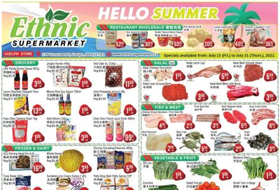 Ethnic Supermarket (Guelph) Flyer July 15 to 21