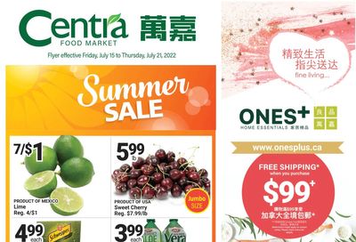 Centra Foods (North York) Flyer July 15 to 21
