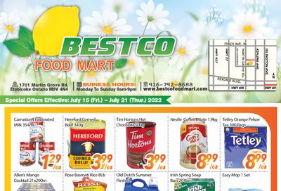 BestCo Food Mart (Etobicoke) Flyer July 15 to 21