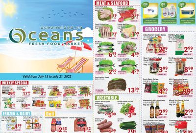 Oceans Fresh Food Market (Mississauga) Flyer July 15 to 21