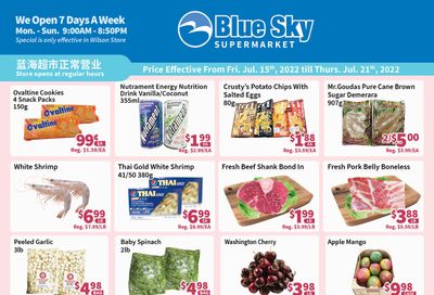 Blue Sky Supermarket (North York) Flyer July 15 to 21