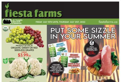 Fiesta Farms Flyer July 15 to 21