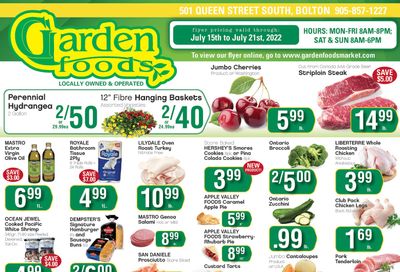 Garden Foods Flyer July 15 to 21